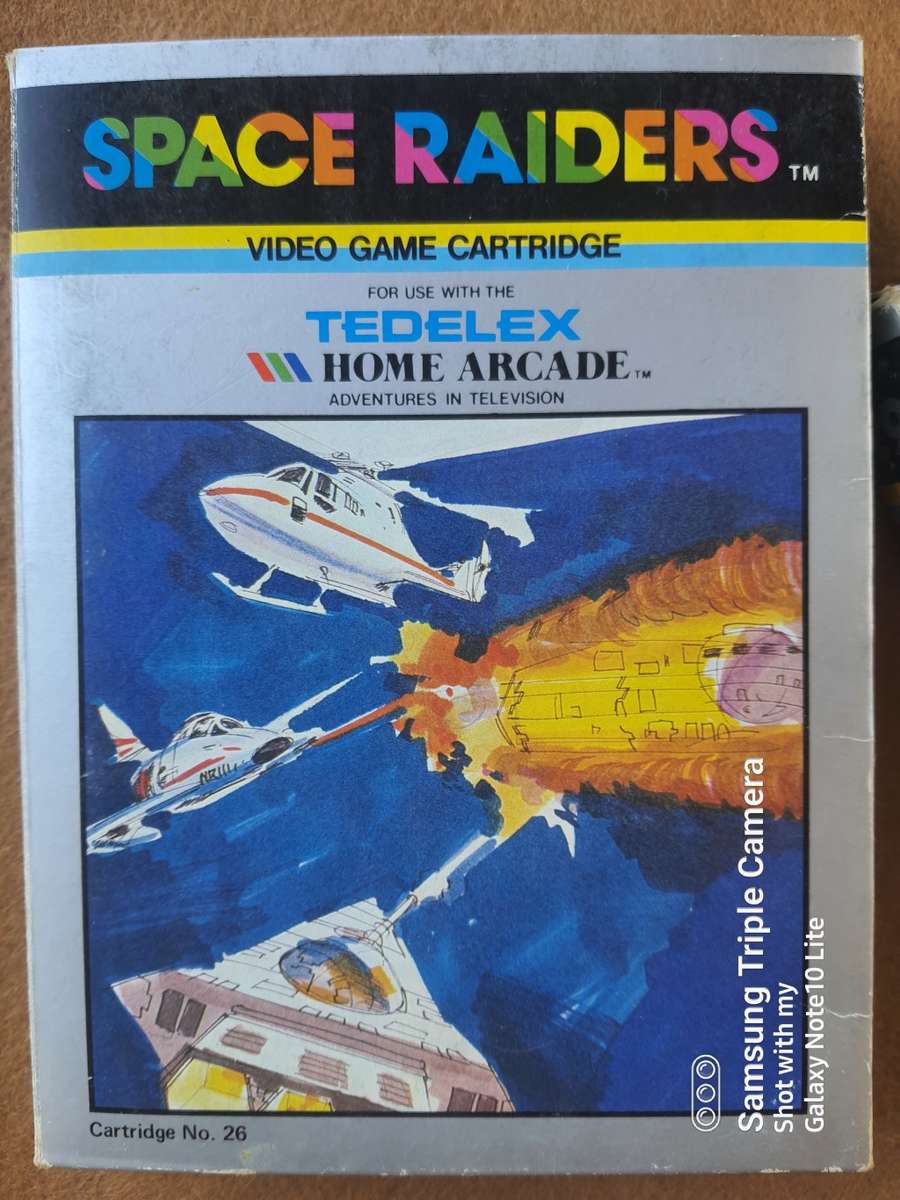 1982 TedelEx Home Arcade Console with Games - Working Condition