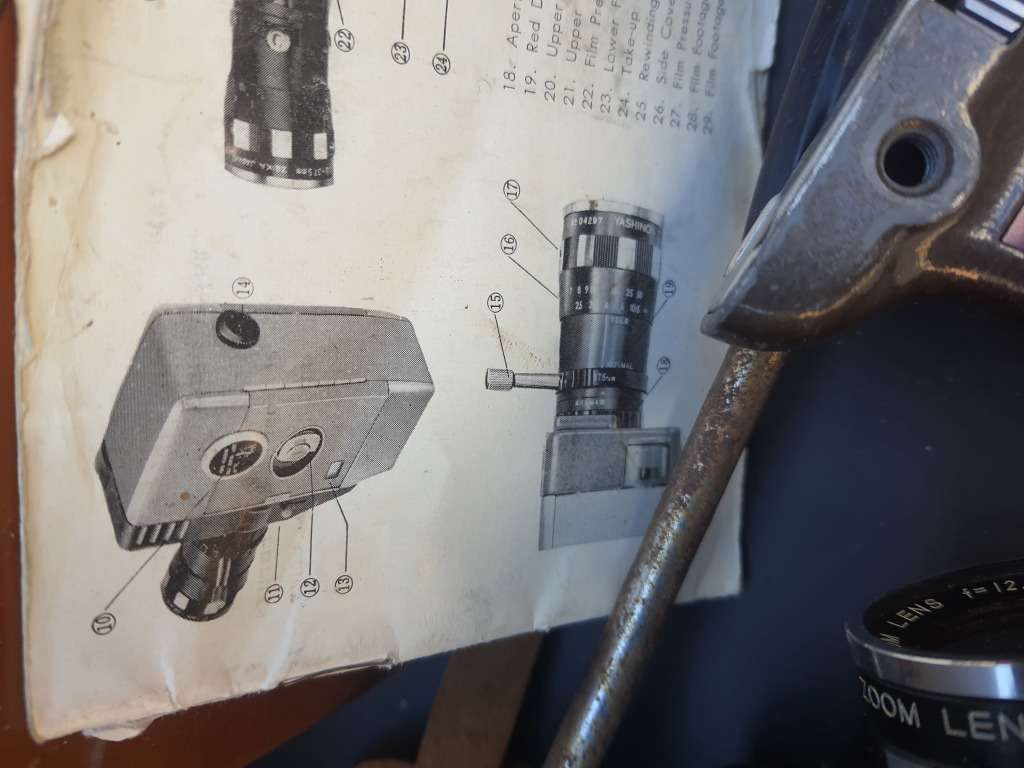 YASHICA 8-E VIDEO CAMERA UP FOR GRABS IN BAG FULL LOADED!