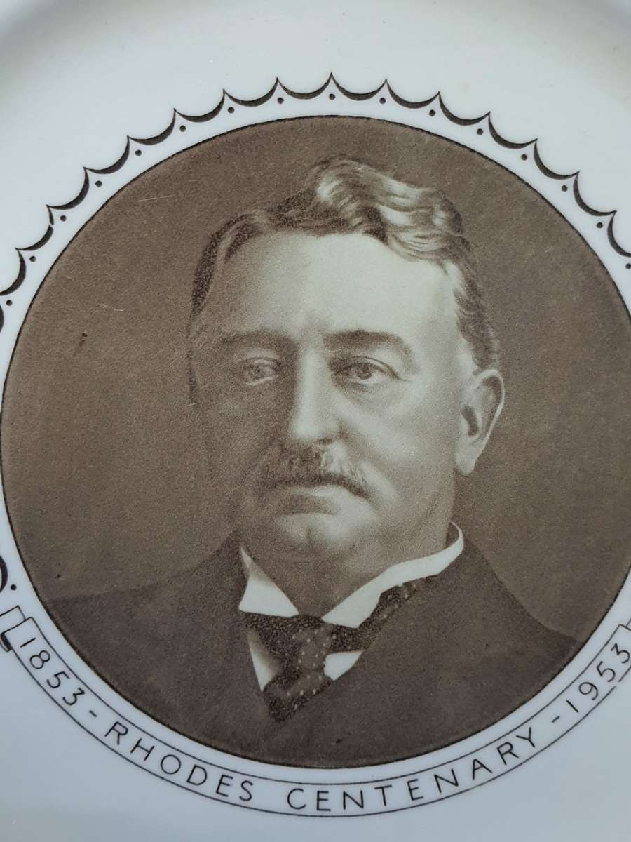 #2 ROYAL DOULTON - MADE IN ENGLAND CECIL JHON RODES AFRICA WALL MOUNT PLATE