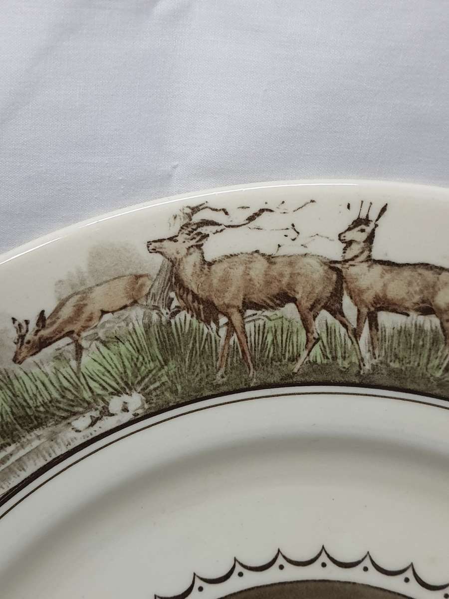 #2 ROYAL DOULTON - MADE IN ENGLAND CECIL JHON RODES AFRICA WALL MOUNT PLATE