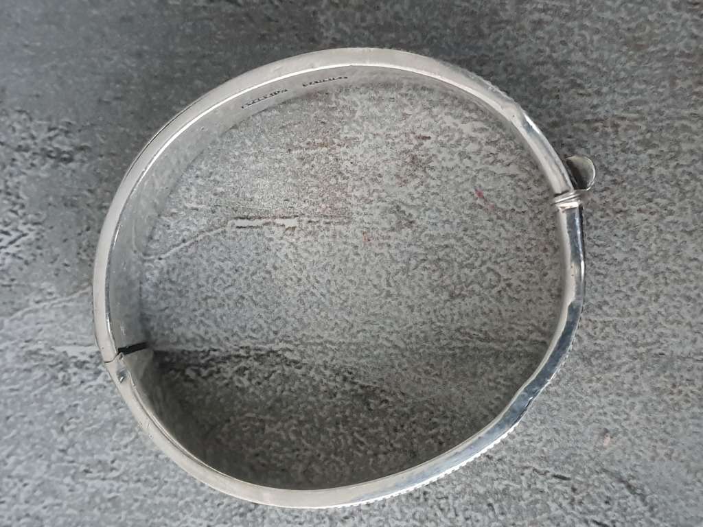 #5 STERLING SILVER CANADIAN BRACELET -  STUNNING 23.46 grams