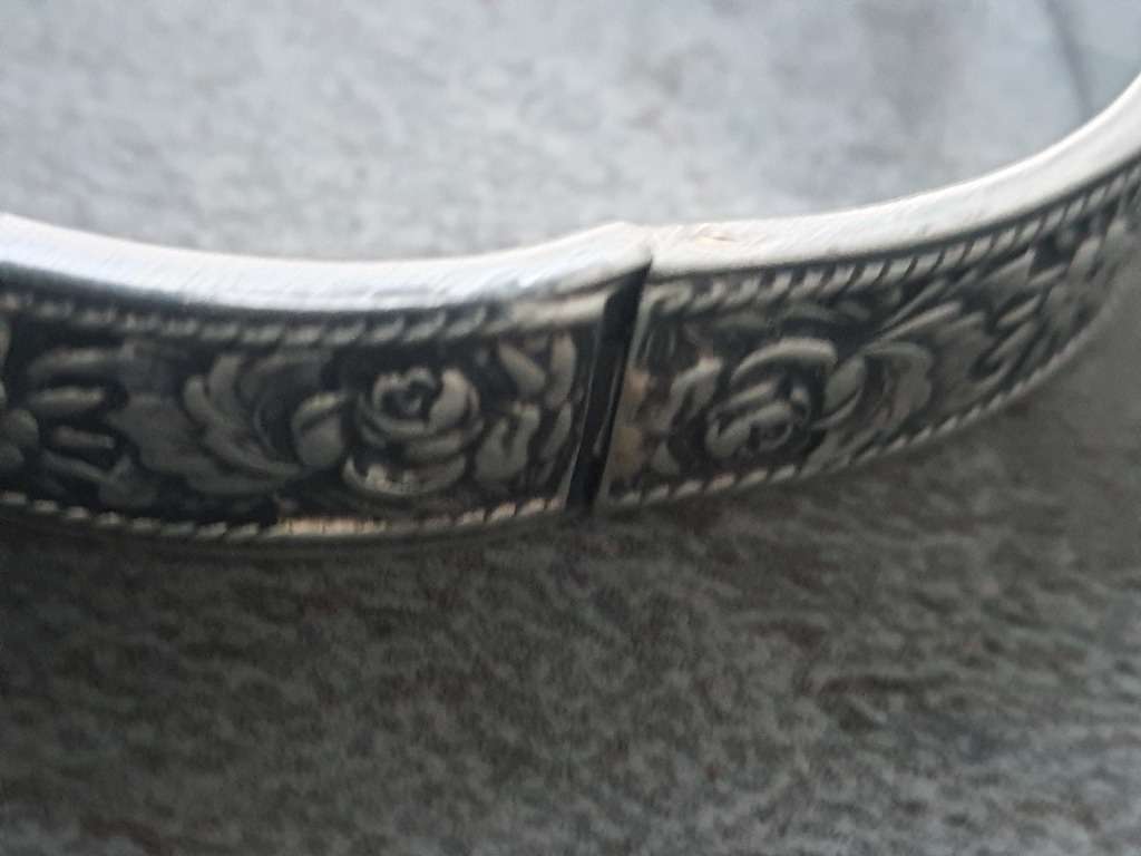 #5 STERLING SILVER CANADIAN BRACELET -  STUNNING 23.46 grams