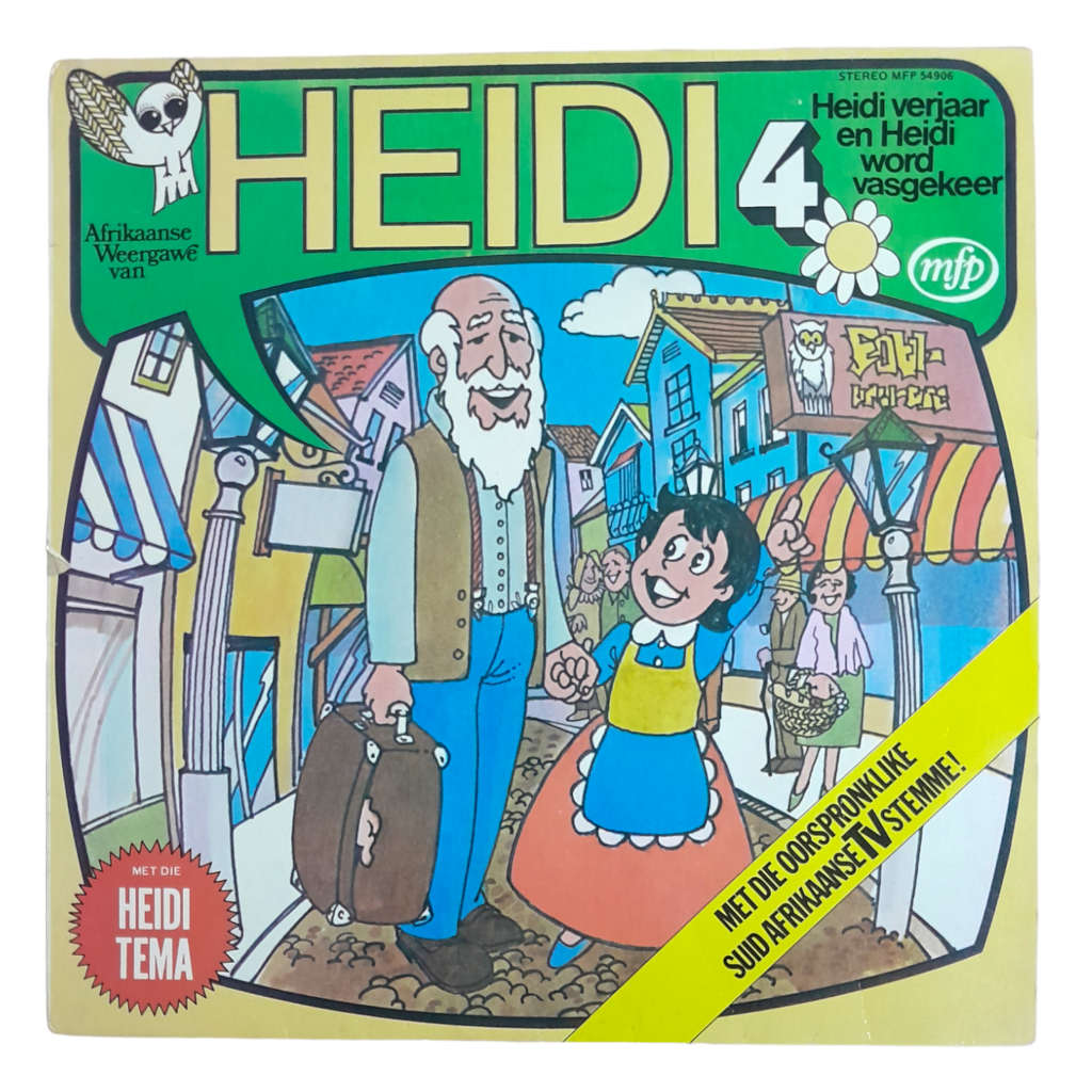 1978 Annelisa Weiland, Rina Nienaber, Kosie Eloff, Bettie Haupt - Heidi 4 - Vinyl, 7`, 33 RPM - Othe