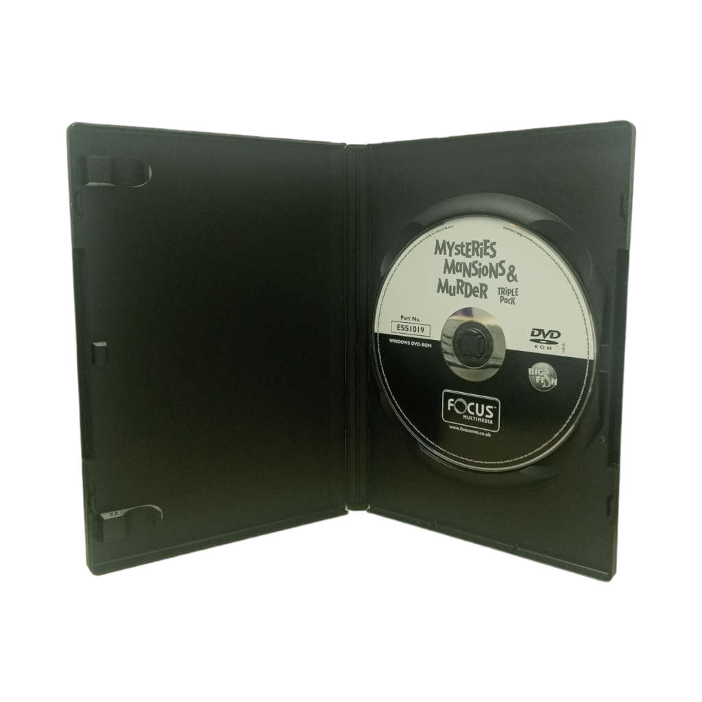 Mysteries Mansions & Murder, Hidden Object Game PC (DVD)