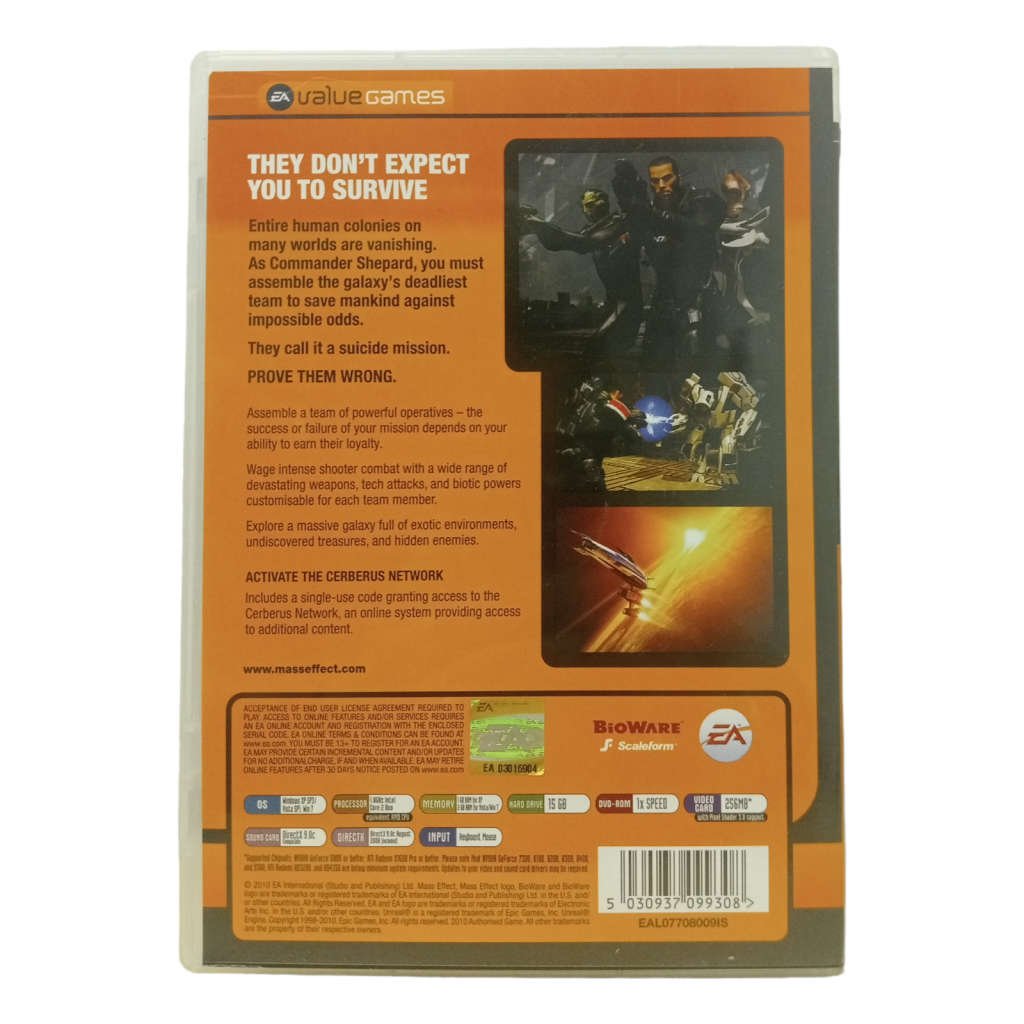 Mass Effect 2 PC (DVD)