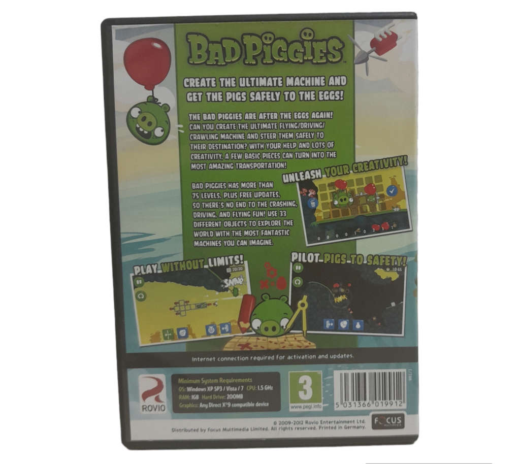 Bad Piggies PC (CD)