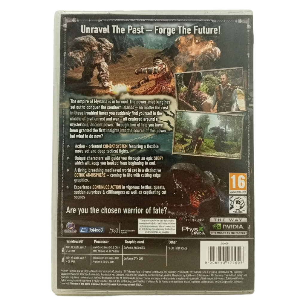 Arcania - Gothic 4 PC (DVD)