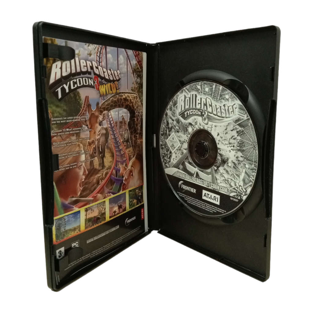 Roller Coaster Tycoon 3 PC (CD)