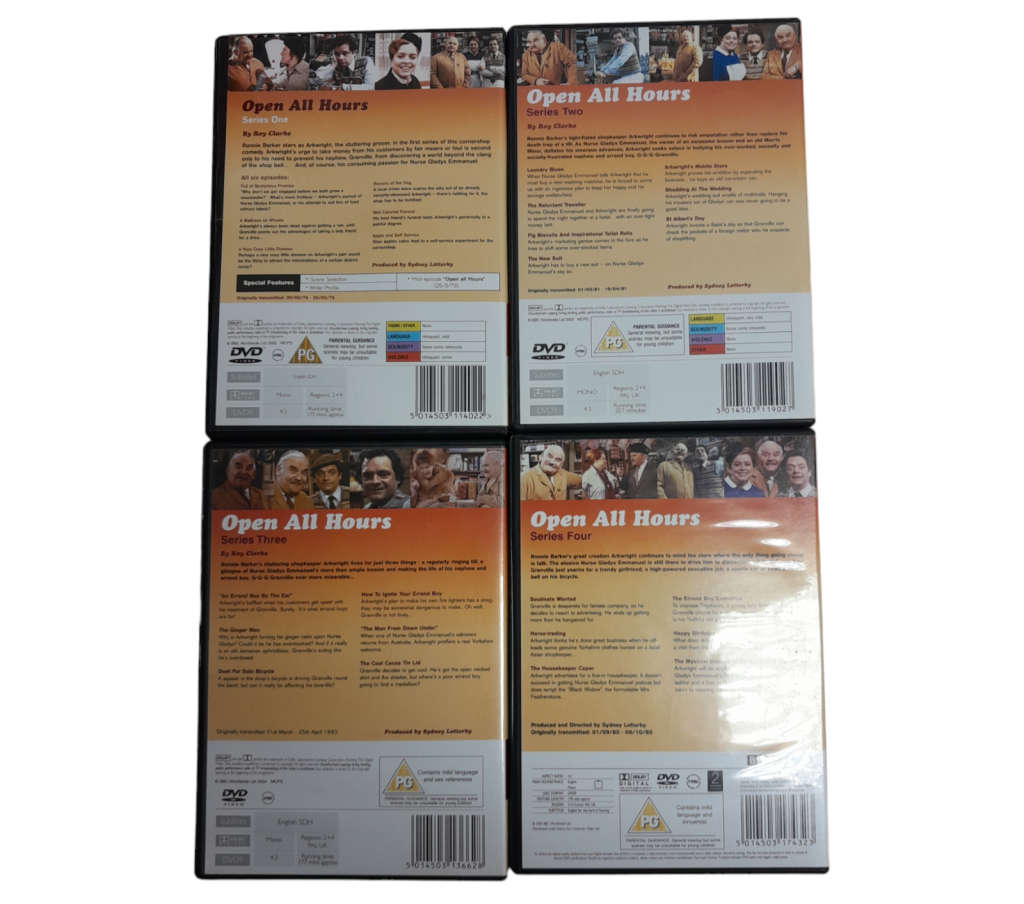 Open All Hours Season 1-4 DVD