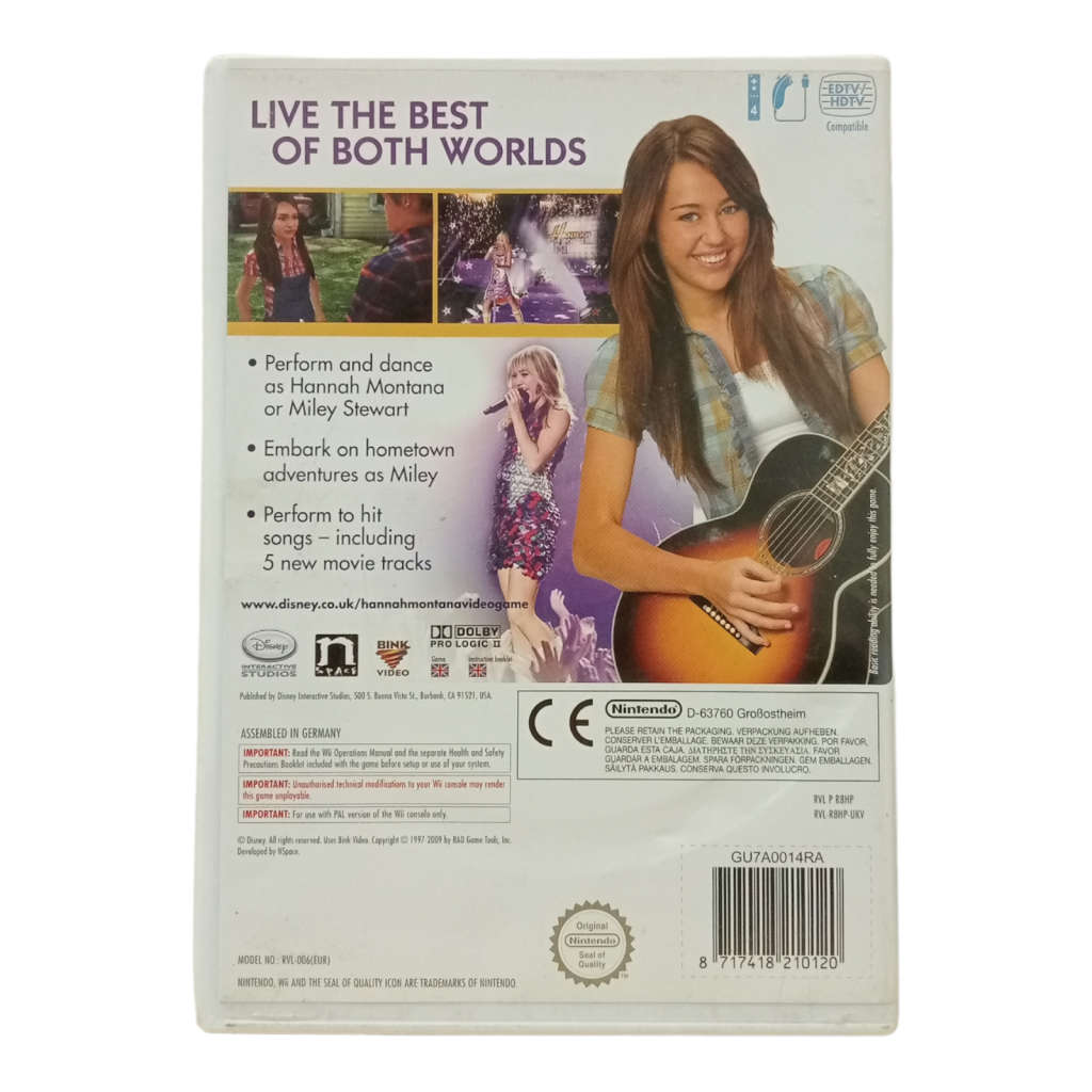 Hannah Montana - The Movie Wii