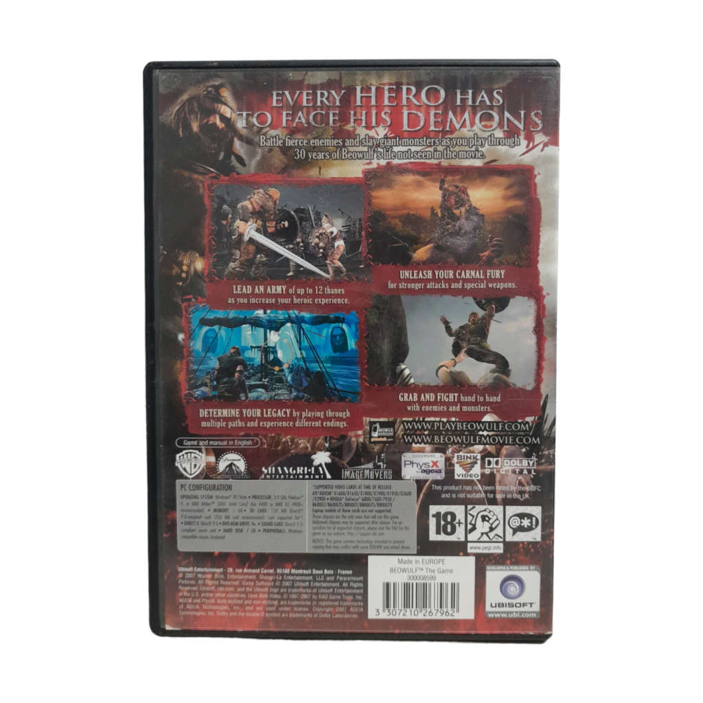 Beowulf The Game PC (DVD)