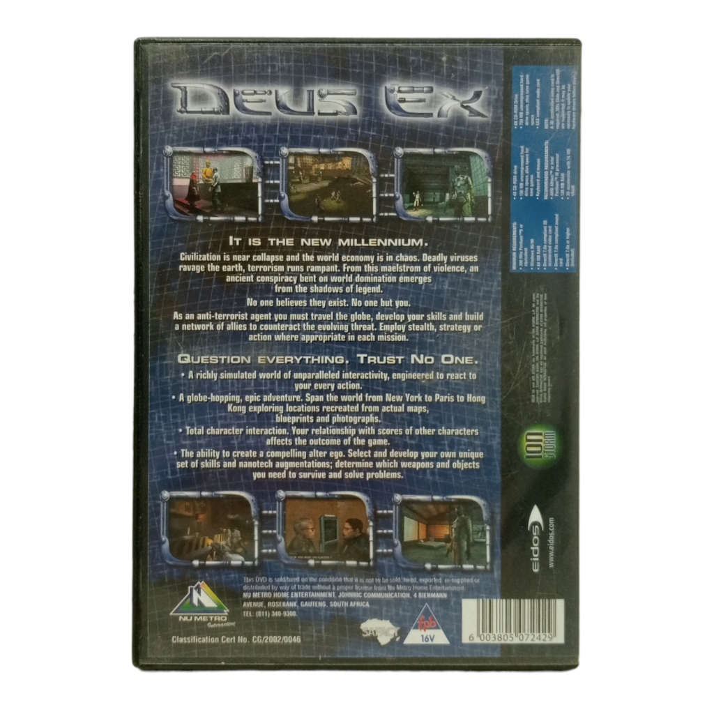 Deus Ex PC (CD)