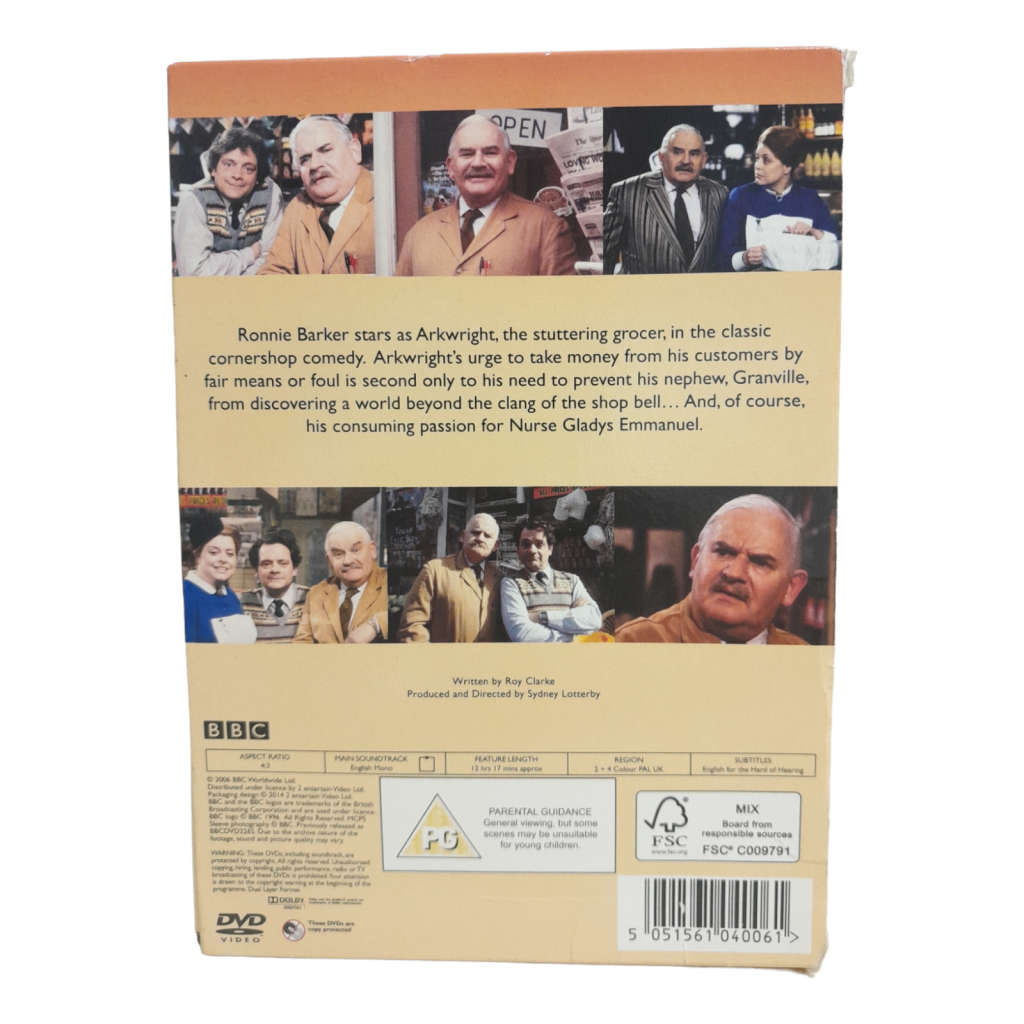 Open All Hours - The Complete Series One To Four DVD