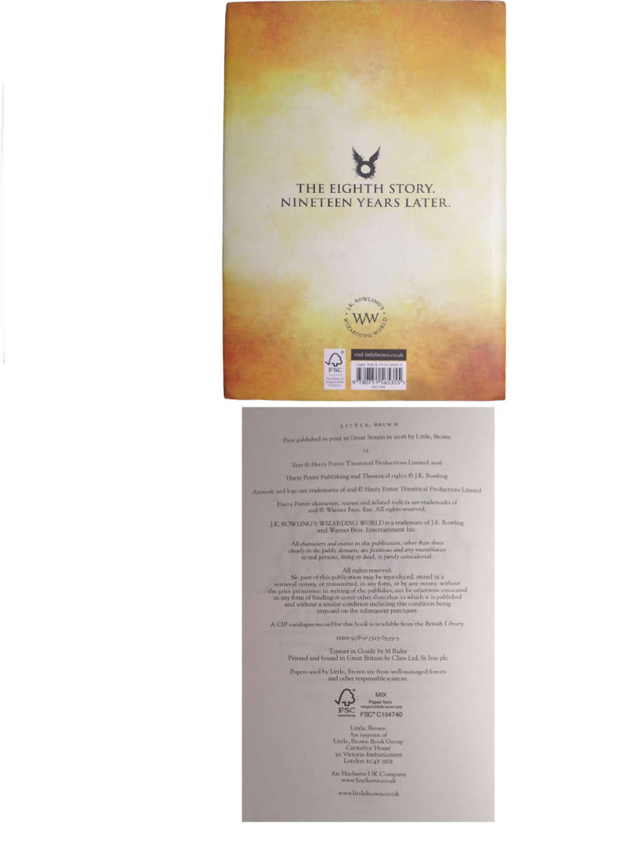 Harry Potter Book 1-7 Set and Harry Potter And The Cursed Child by J. K. Rowling