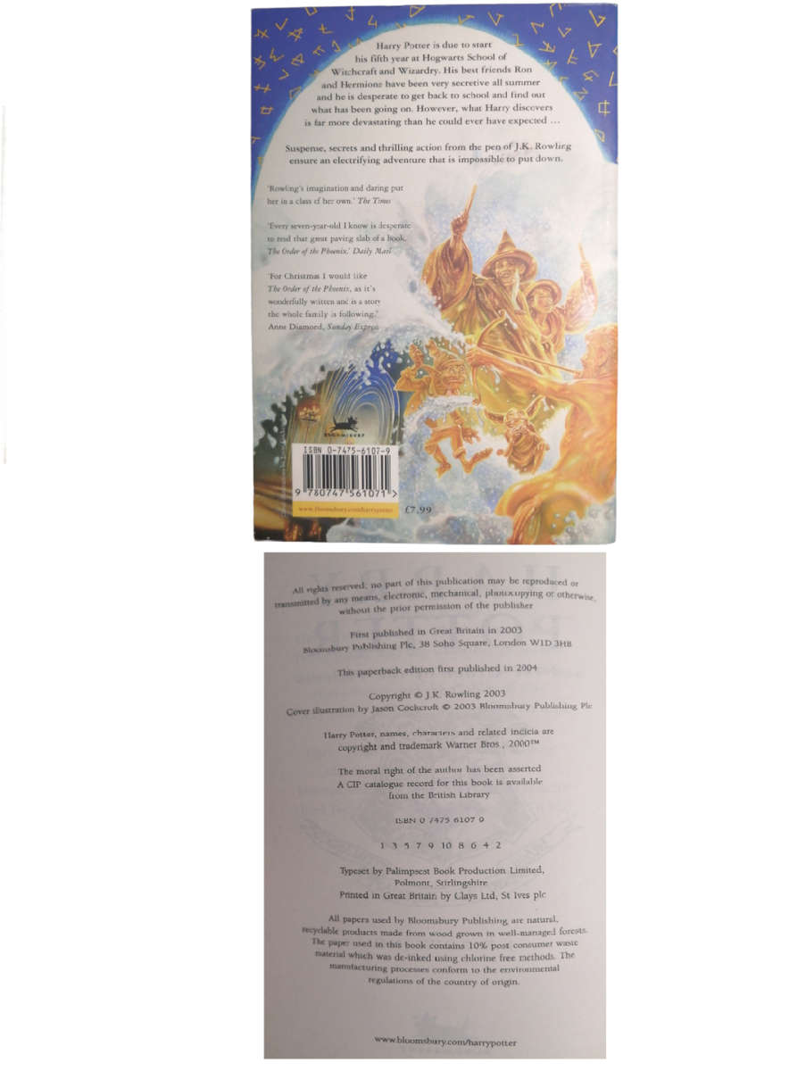 Harry Potter Book 1-7 Set and Harry Potter And The Cursed Child by J. K. Rowling