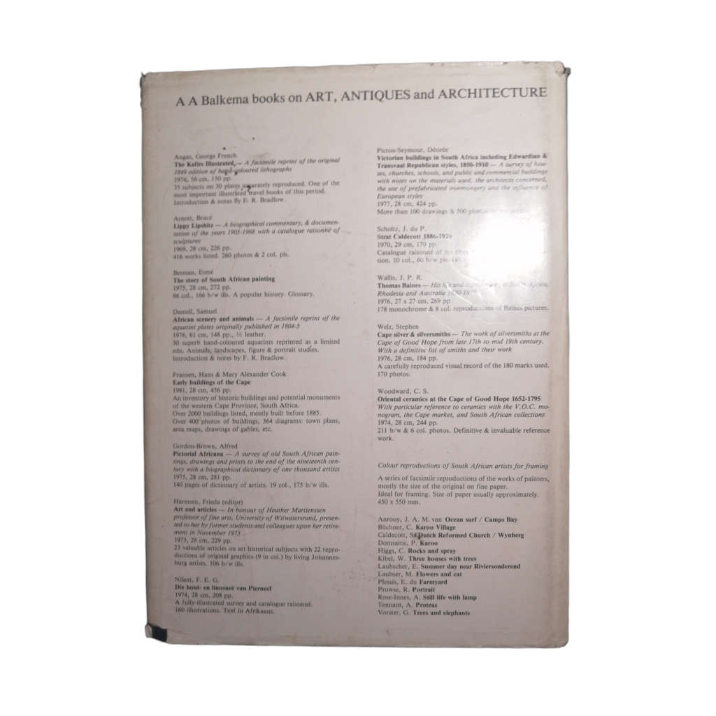 1983 Art And Artists Of South Africa by Esme Berman Hardcover w/ Dustjacket