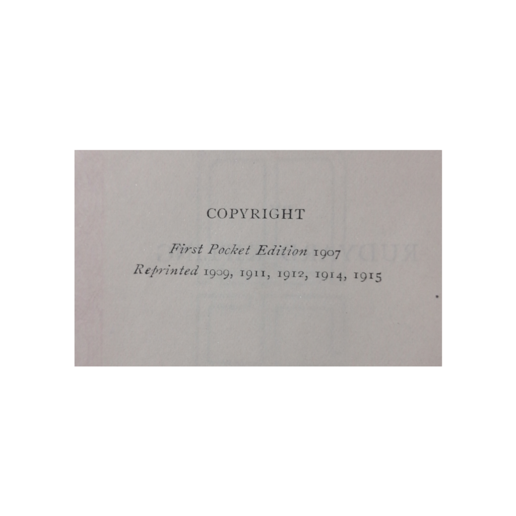 1915 Soldiers Three, The Story Of The Gadsbys and In Black And White by Rudyard Kipling Hardcover w/