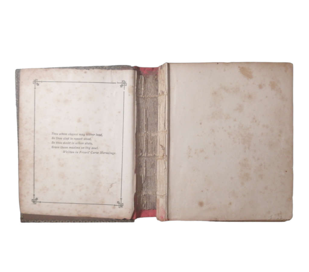 Birthday Chimes From Burns 1890`s Hardcover w/o Dustjacket