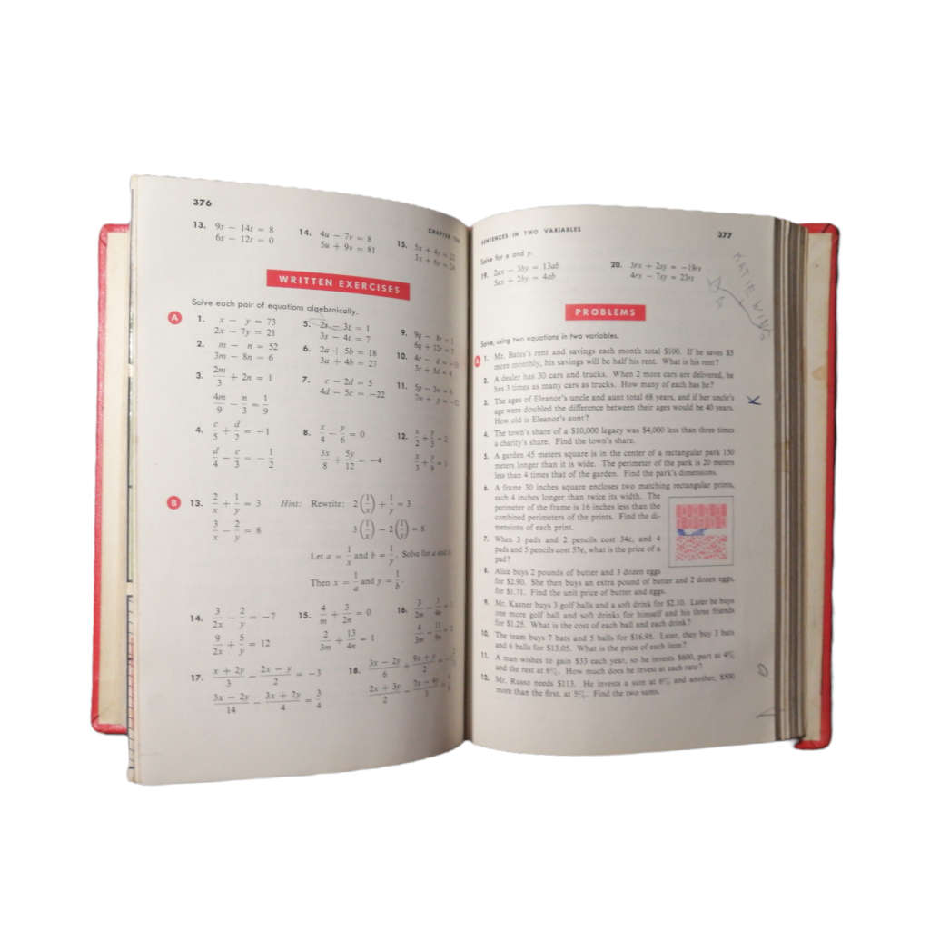 Modern Algebra Book 1 by Mary P. Dolciani, Simon L. Berman, and Julius Freilich 1965 Hardcover w/o D