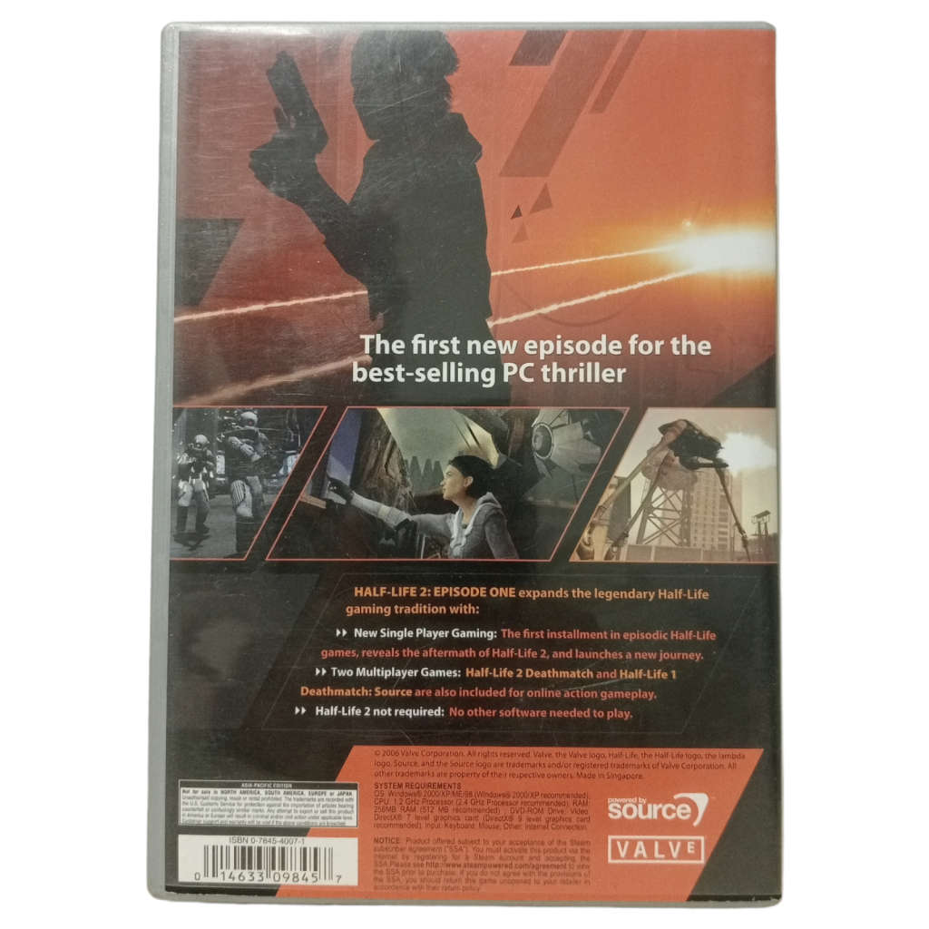 Half - Life 2 - Episode One PC (DVD)
