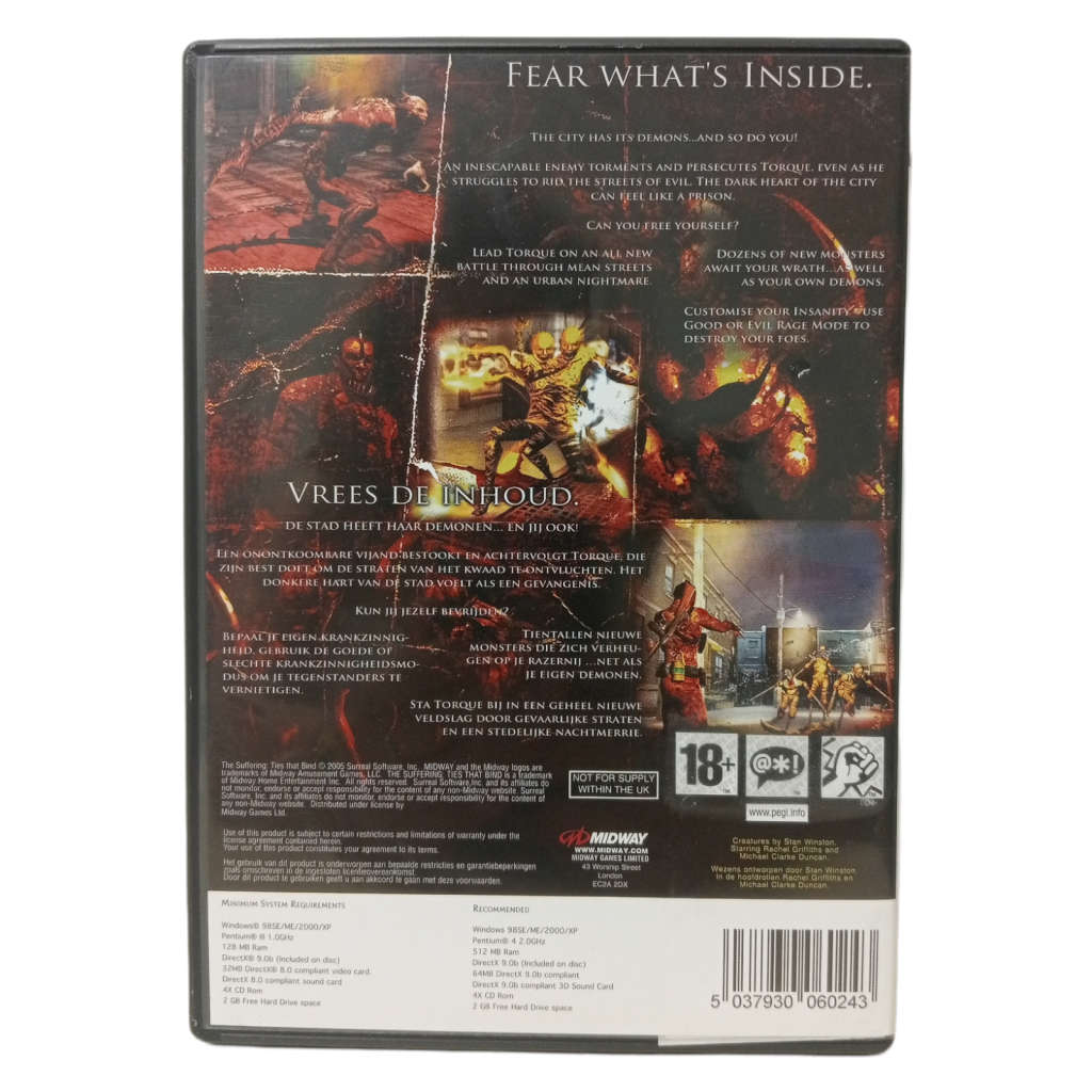 The Suffering - Ties That Bind PC (CD)