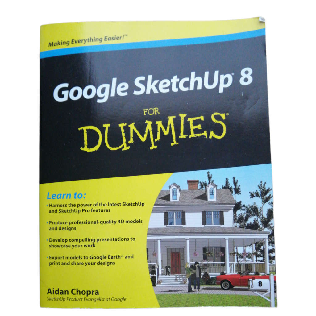 Google SketchUp 8 For Dummies by Aidan Chopra 2011 Softcover