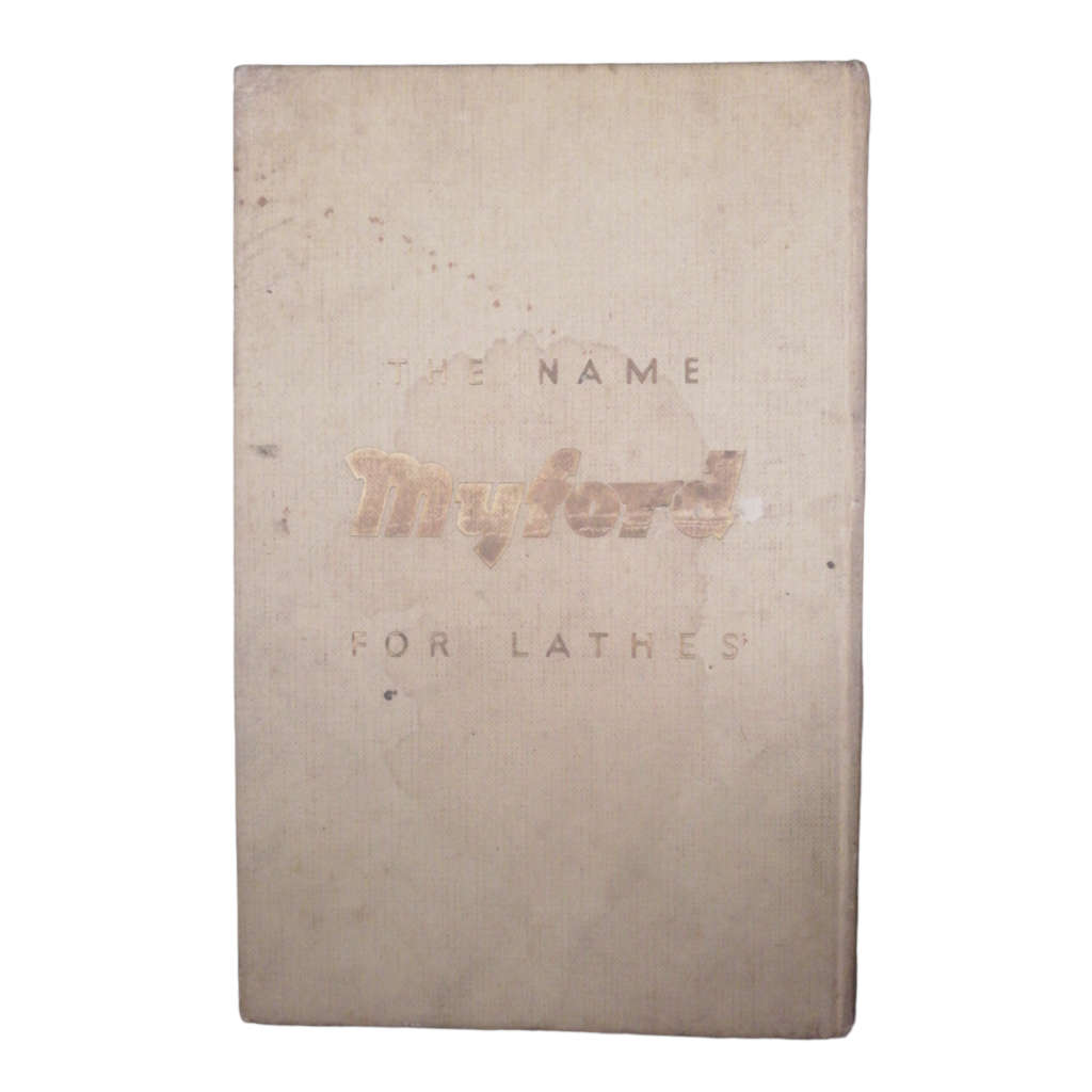 1954 The Amateur`s Lathe by Lawrence H. Sparey Hardcover w/o Dustjacket