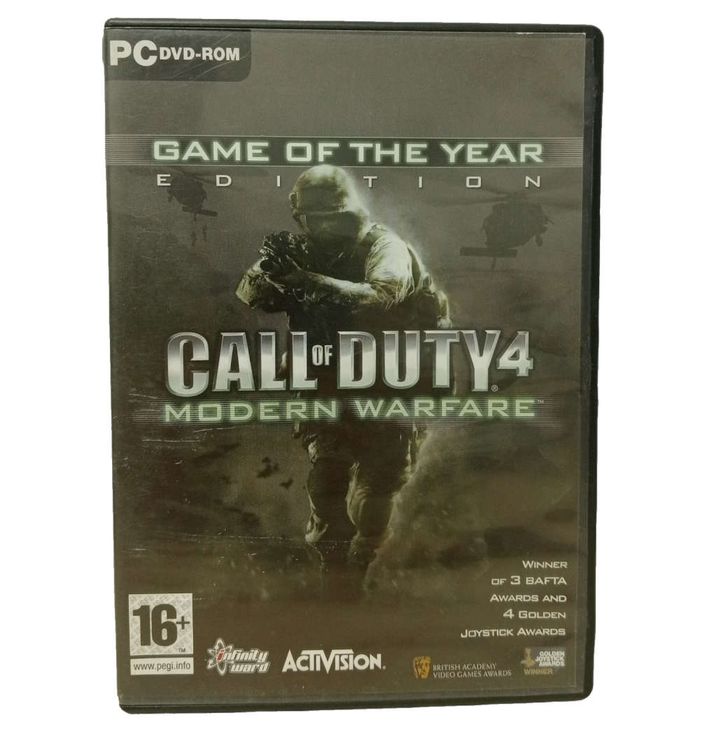 Call of Duty 4: Modern Warfare PC (DvD)
