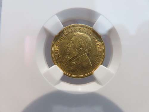 1894 ZAR GOLD HALFPOND NGC Graded XF45 | FUN IS BACK @ R1 Start