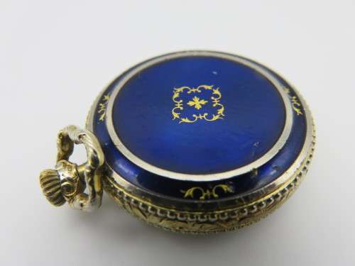 Oris Pendant Pretty Enamel Watch - Working | Fun R1 Start |