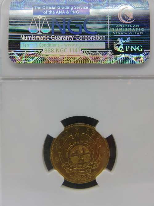 1896 ZAR GOLD HALFPOND NGC Graded XF45 | FUN R1 Start