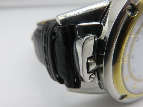 Buren Axis Mens Watch Swivel 2 Watches in 1 with Leather Strap - Beautiful | Fun R1 Start |