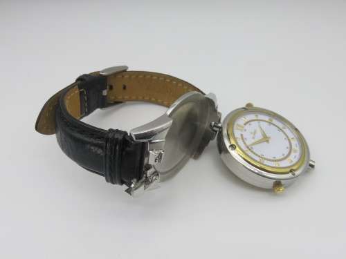 Buren Axis Mens Watch Swivel 2 Watches in 1 with Leather Strap - Beautiful | Fun R1 Start |
