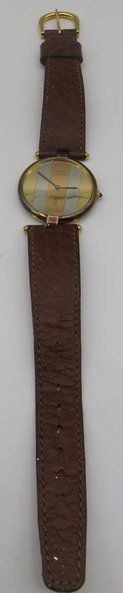 Cartier Must De Cartier Mens 27mm Watch - 100% Working Condition