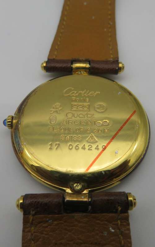 Cartier Must De Cartier Mens 27mm Watch - 100% Working Condition