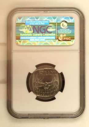 1994 Mandela Inauguration R5 NGC Graded MS62 ### R1 Start