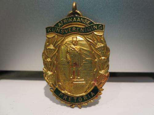Afrikaanse Kunsvereniging PRETORIA Medal - 7.7 grams # RARE # R1 Start