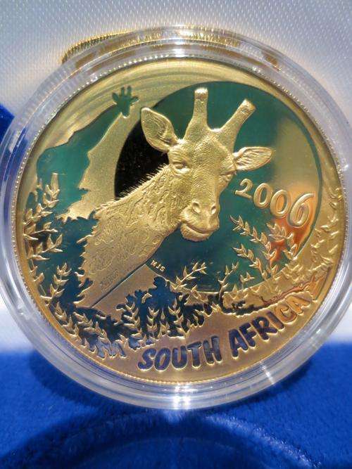 2006 Natura Giraffe 1oz Gold 24 Carat (999.99) ### NO Certificate ### Crazy 1 Day ### R1 Start