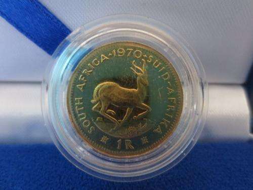 1970 SA Gold R1 Proof - 4 Grams Gold 22 Carat ### Invest In Gold ### R1 Start