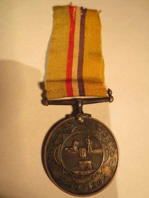 Boer War Medal (ABO) Named to Veldkornet C.C. Froneman # A RARE TREASURE #