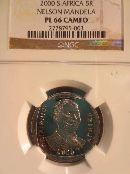 2000 Mandela R5 NGC PL66 Cameo ### HIGH GRADE ### R1 Start