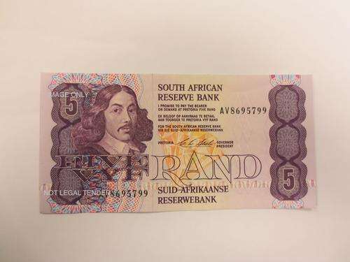 1990 C.L STALS FIVE RAND NOTE