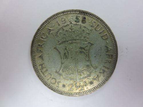 1958 SA Union Silver 2 1/2 Shilling | FUN SUNDAY |