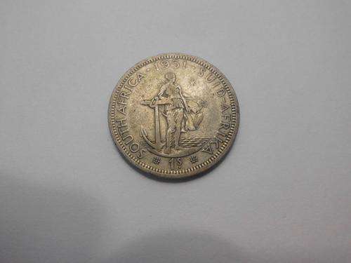 1951 SA Union Silver Shilling  | @R1 START |