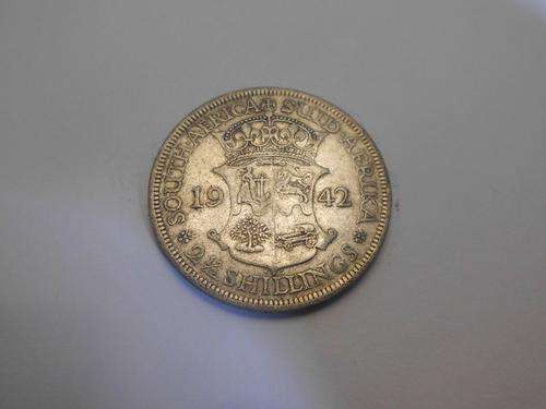 1942 SA Union Silver 2.5 Shillings (Halfcrown) | @R1 START |