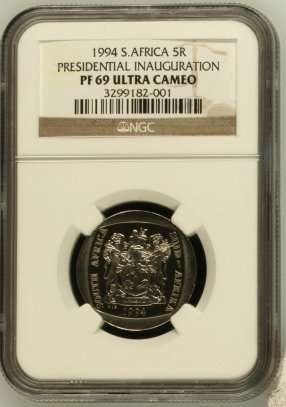 ### WANTED ### 1994 R5 Inauguration PF69 Ultra Cameo ### Crazy R1 Start ###