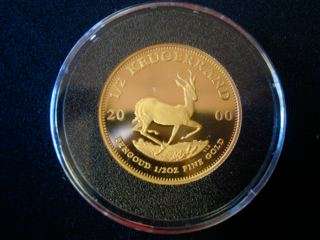 2000 Krugerrand 1/2oz Proof Gold Coin....