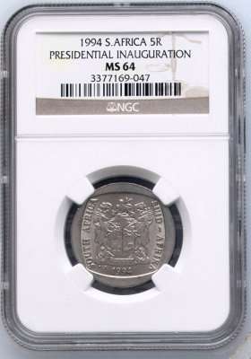 1994 R5 Inauguration NGC MS64 - Very High Grade @@@ R1 Start