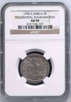 1994 R5 Inauguration NGC AU58 @@@ R1 Start