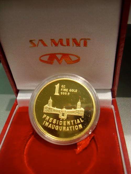 Look @@@ 1994 Presidential Inauguration 1oz Gold - Mintage: 1742 - Rare @@@ R1 Start